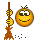 SmileySweepingFloor